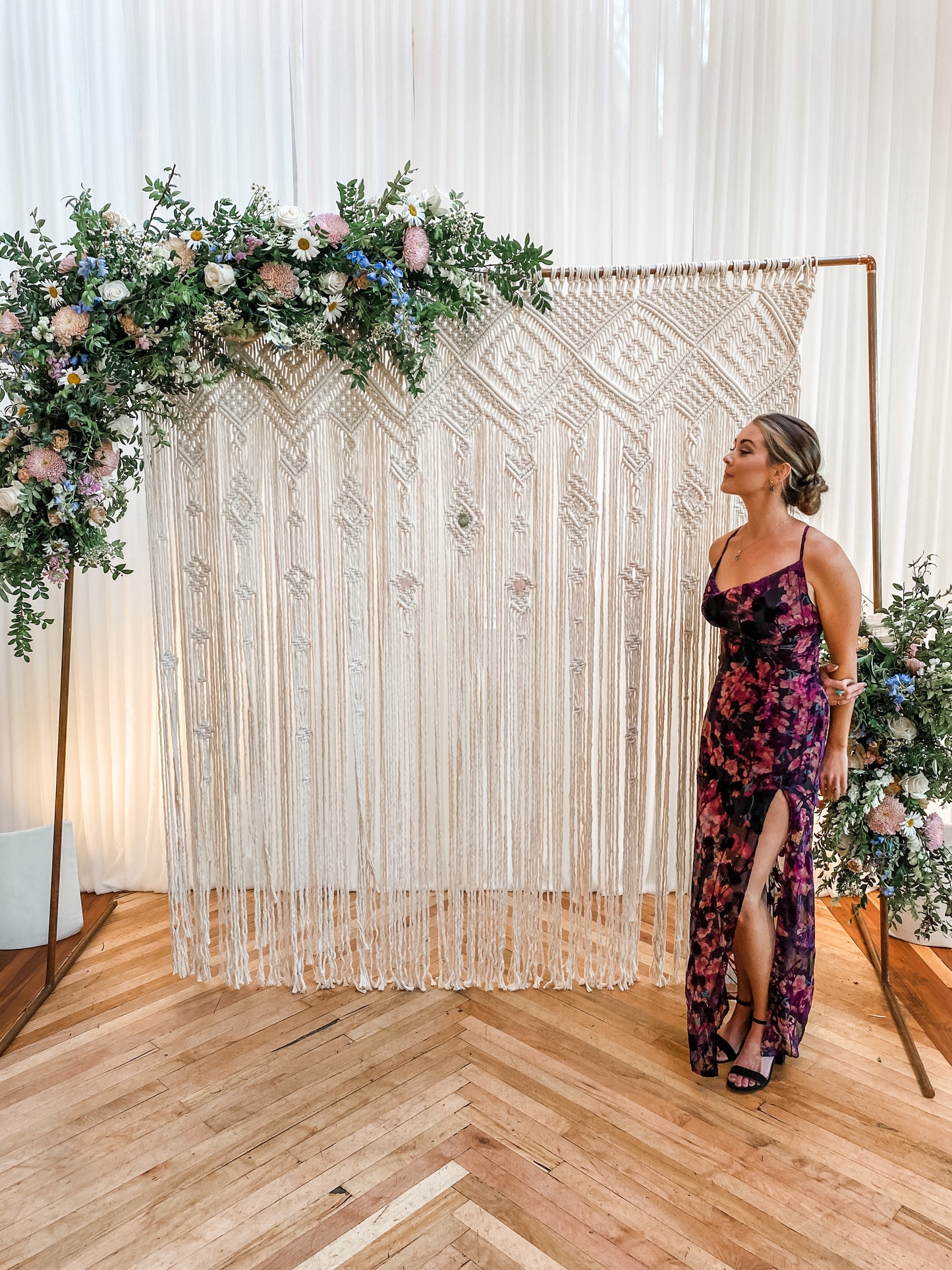 Crystal Wedding Backdrop