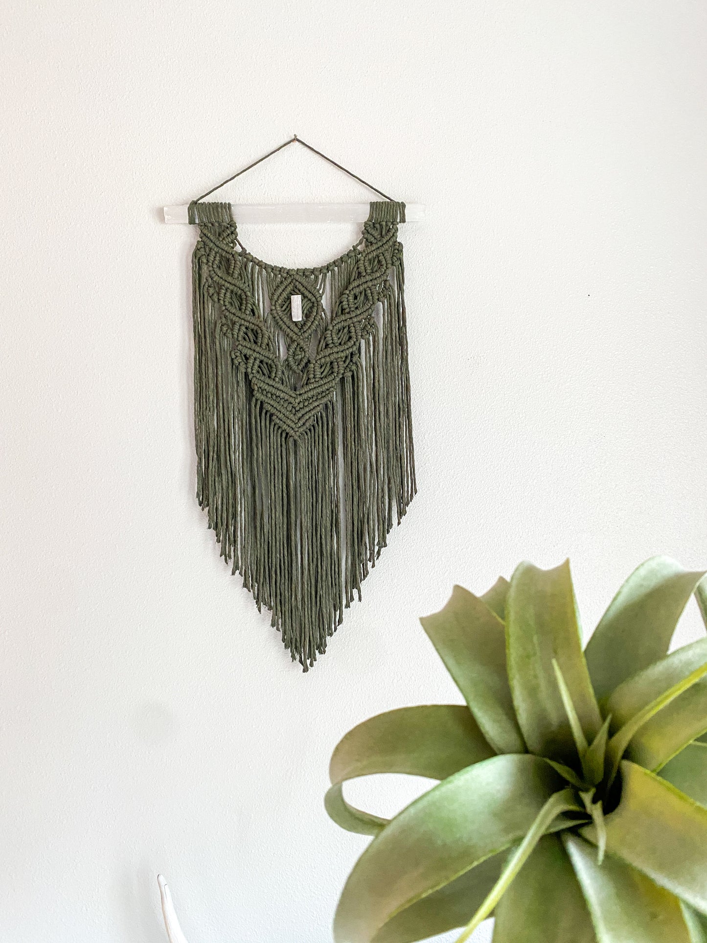 Selenite Wand Wall Hangings