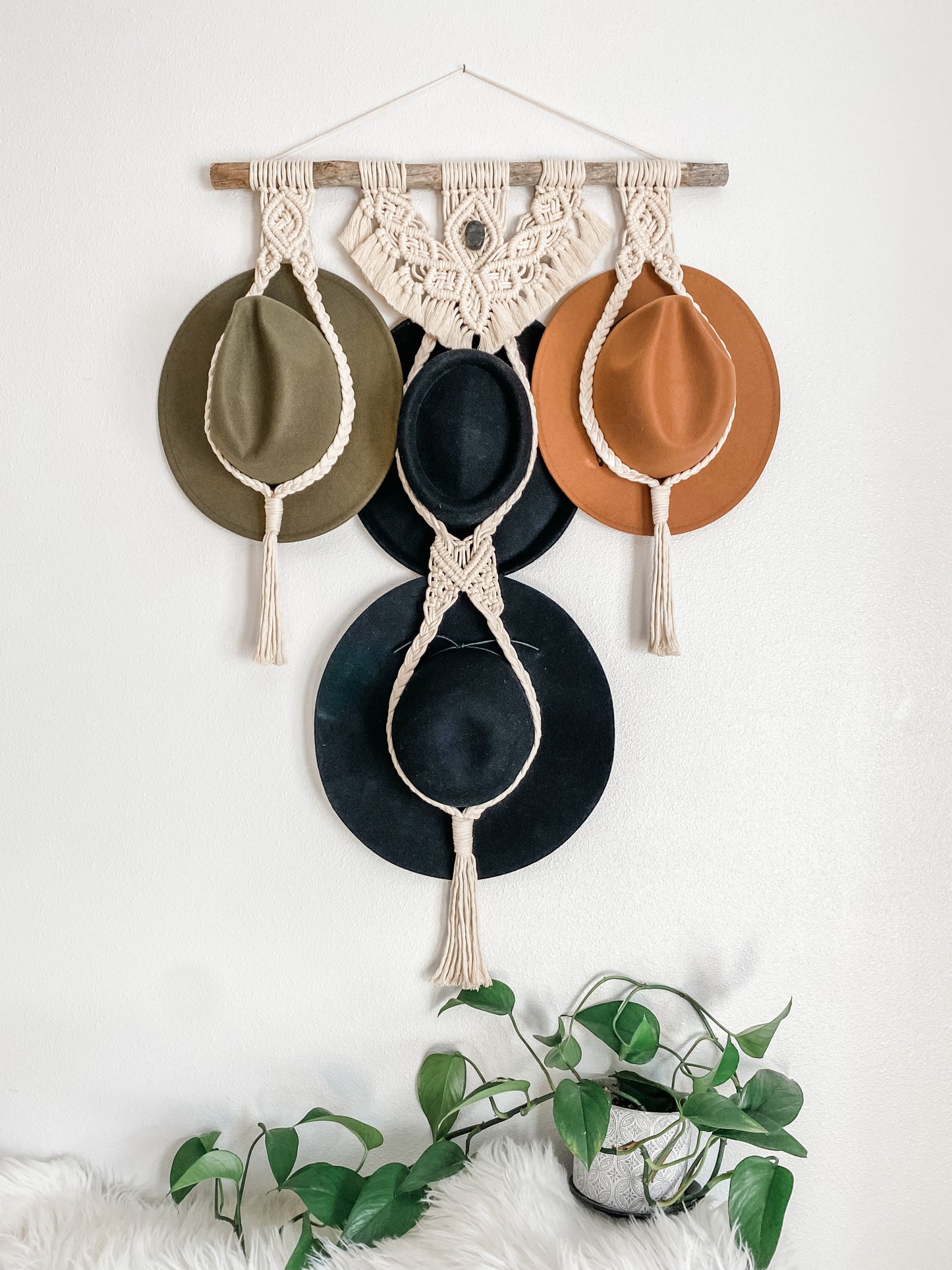 Crystal Quadruple Hat Hanger