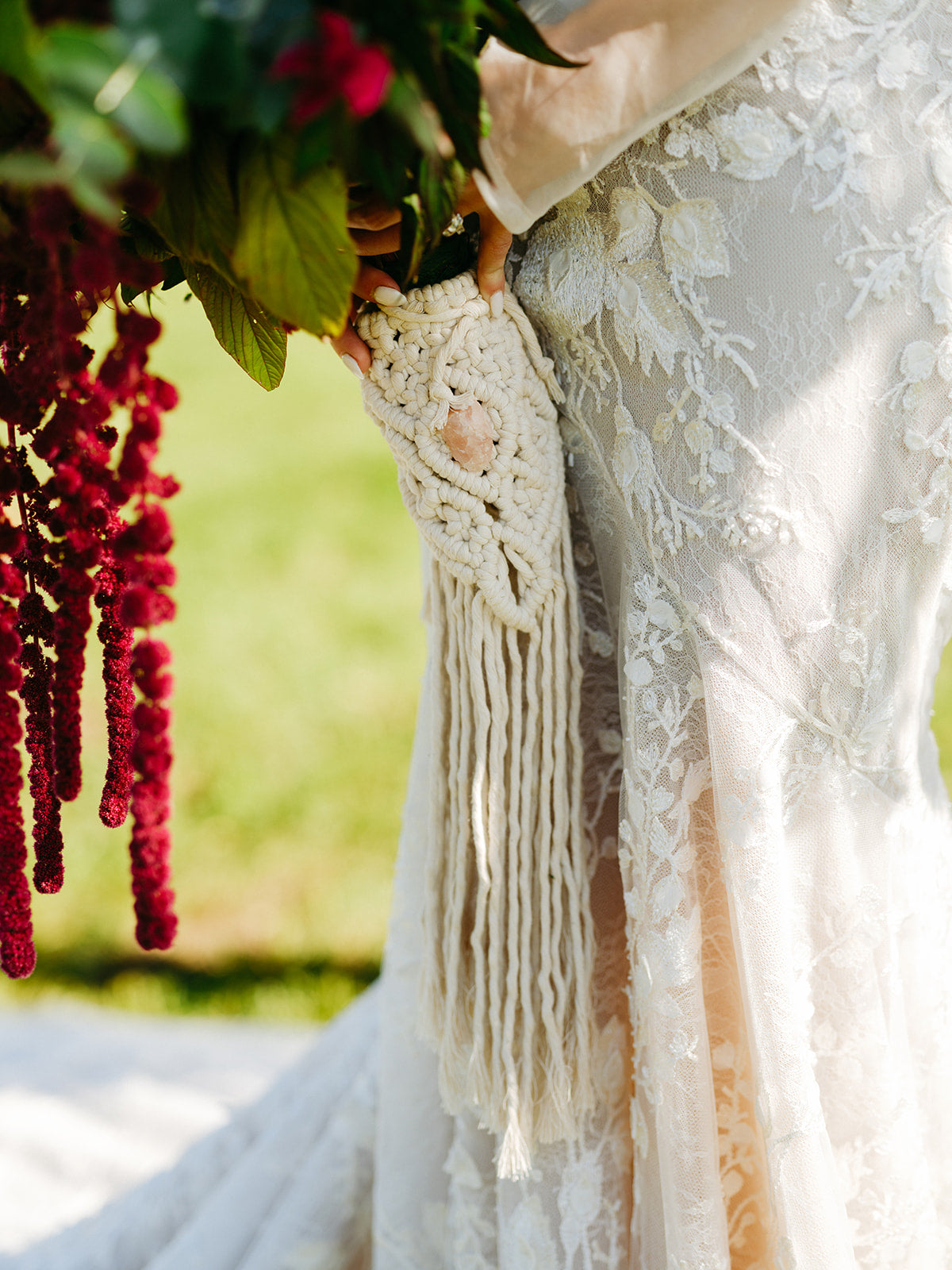 Wedding Bouquet Crystal Wrap