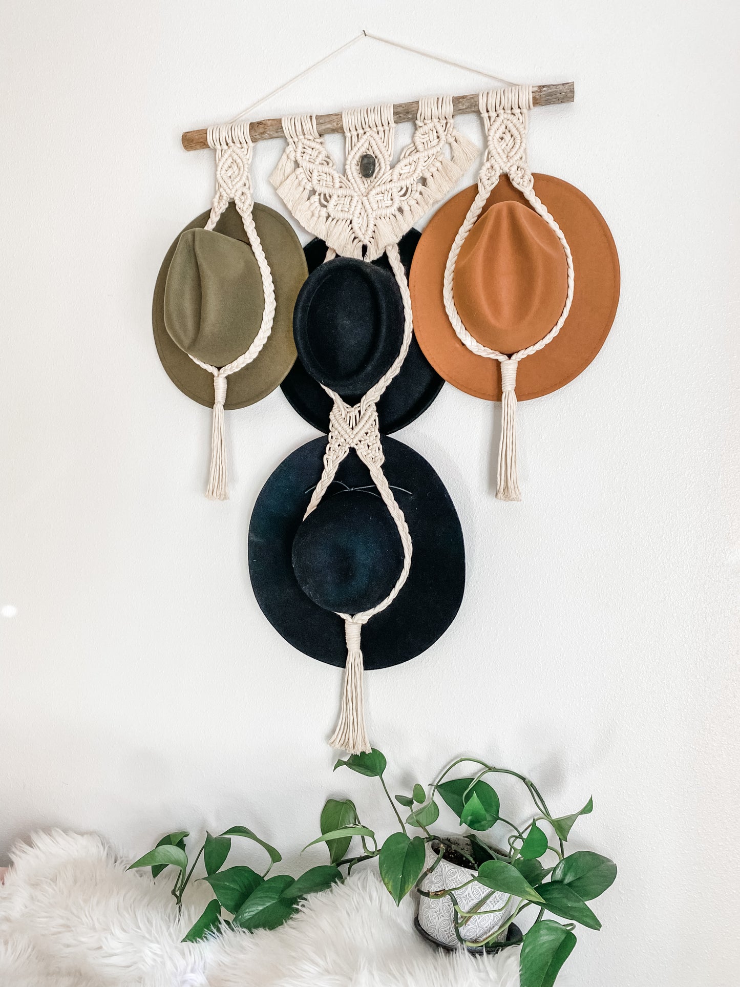 Crystal Quadruple Hat Hanger